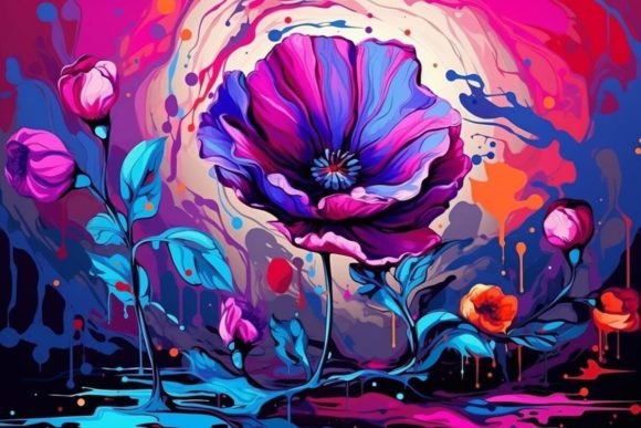 Download Nature-inspired Designs Poppy Art - Premium Resources