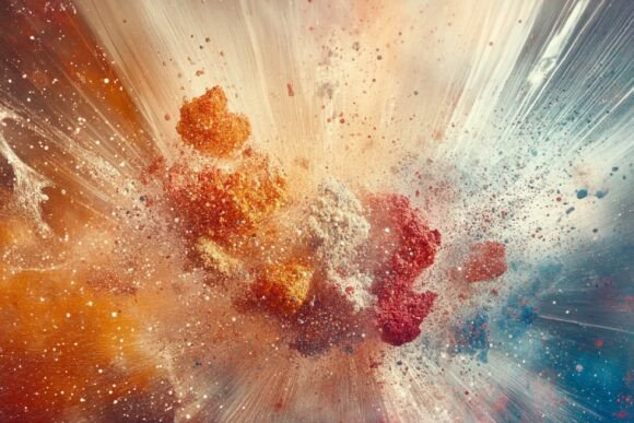 Download Colorful Swirls on a Neutral Background - Swirls Collection