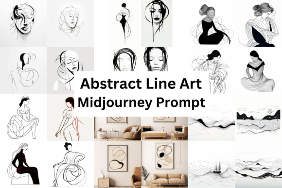 Download Midjourney Prompt for Abstract Line Art - Midjourney prompt Collection