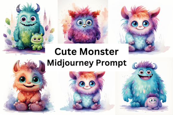 Download Midjourney Prompt for Cute Monster - Midjourney prompt Collection