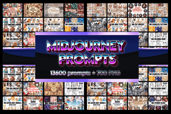 Download Midjourney Prompts PNG Bundle - Midjourney prompt Collection